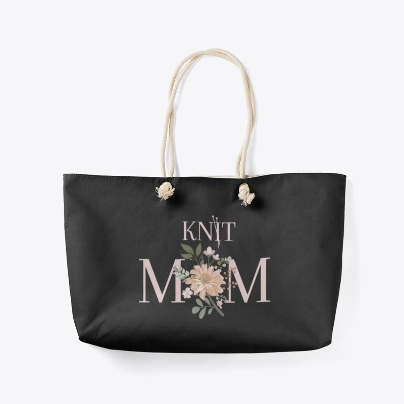 Knitting Mom Mother's Day Design