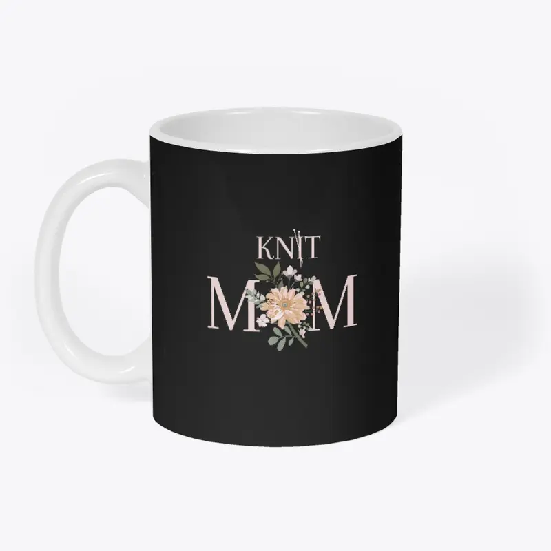 Knitting Mom Mother's Day Design