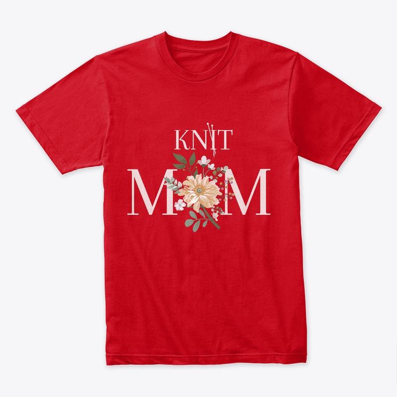 Knitting Mom Mother's Day Design